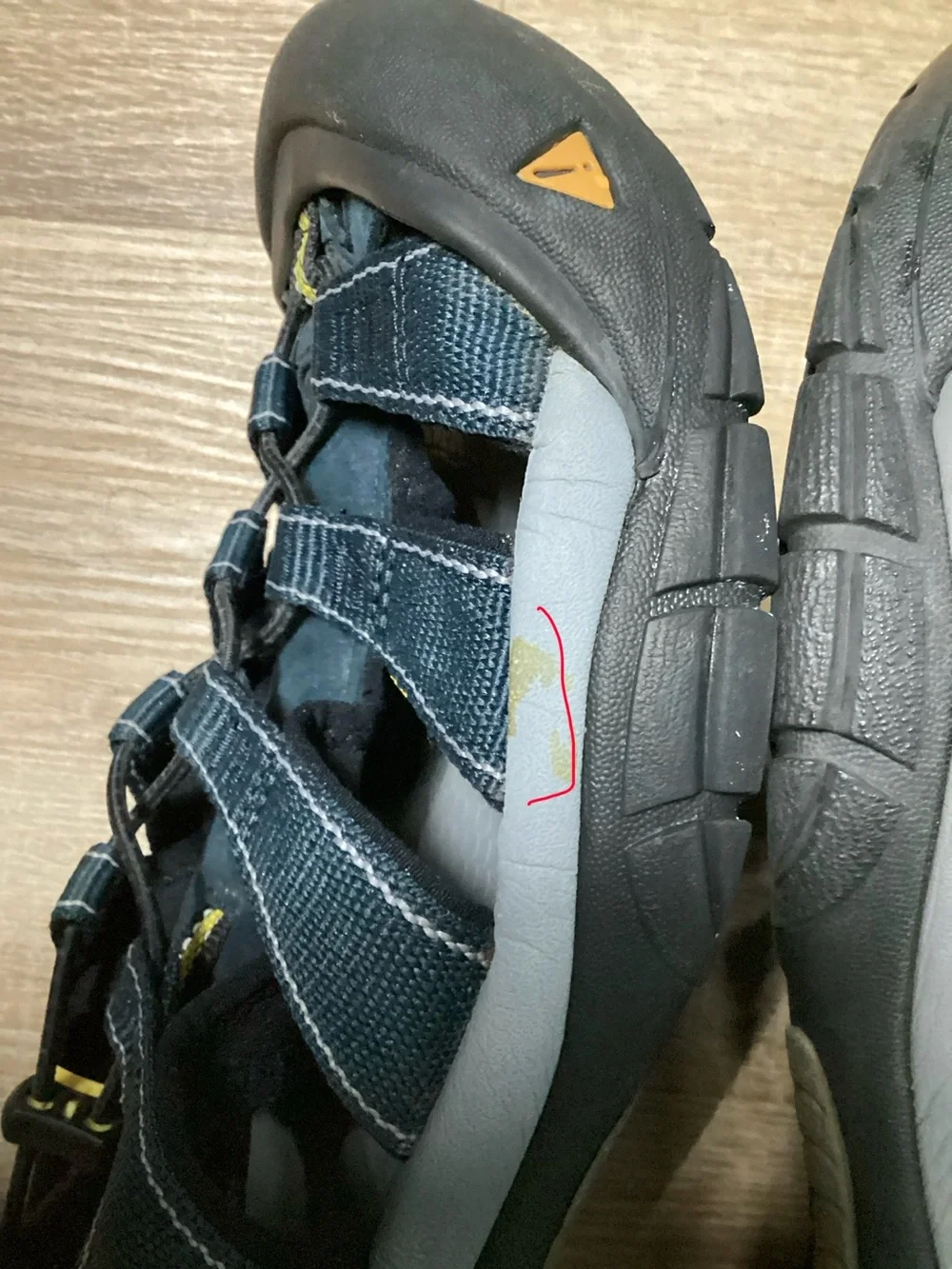 Keen Men’s Newport H2 Navy/Medium Grey Sport Sandals US 10.5 Unisex